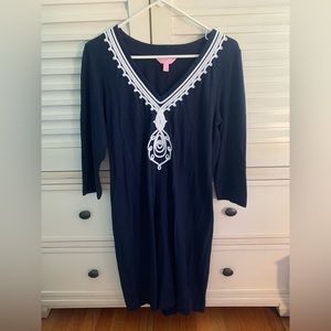 Lilly Pulitzer Tidewater Tunic in Navy